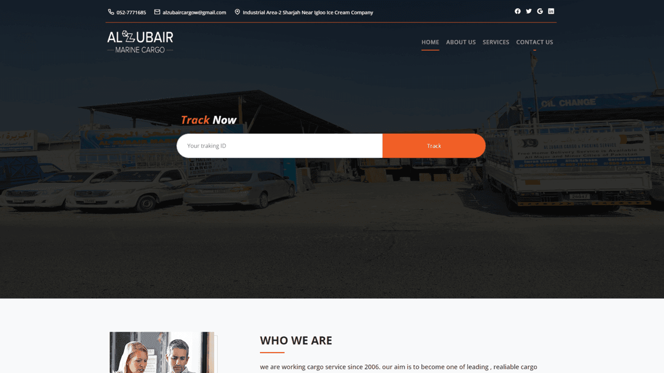 Alzubair Marine Cargo — screenshot 2