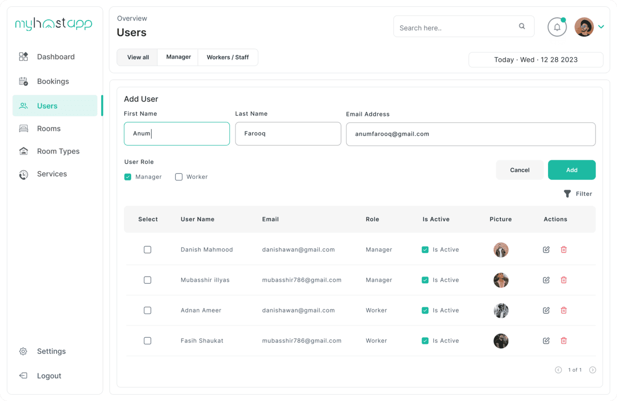 Host App — screenshot 8