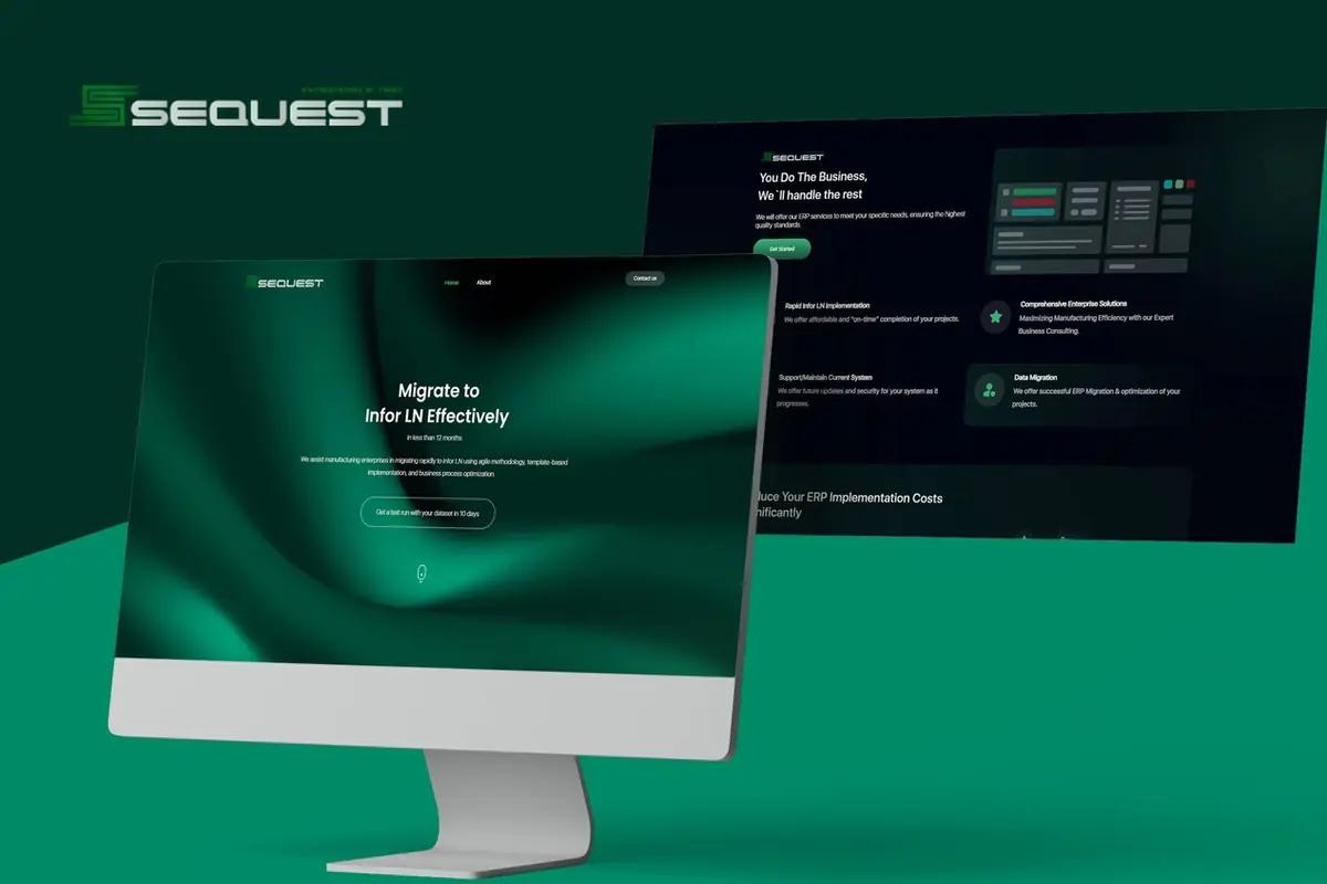 Sequest Consulting project preview