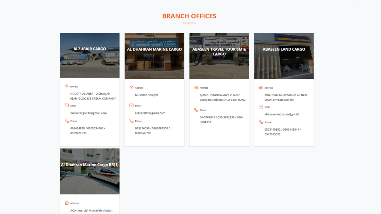 Alzubair Marine Cargo — screenshot 4