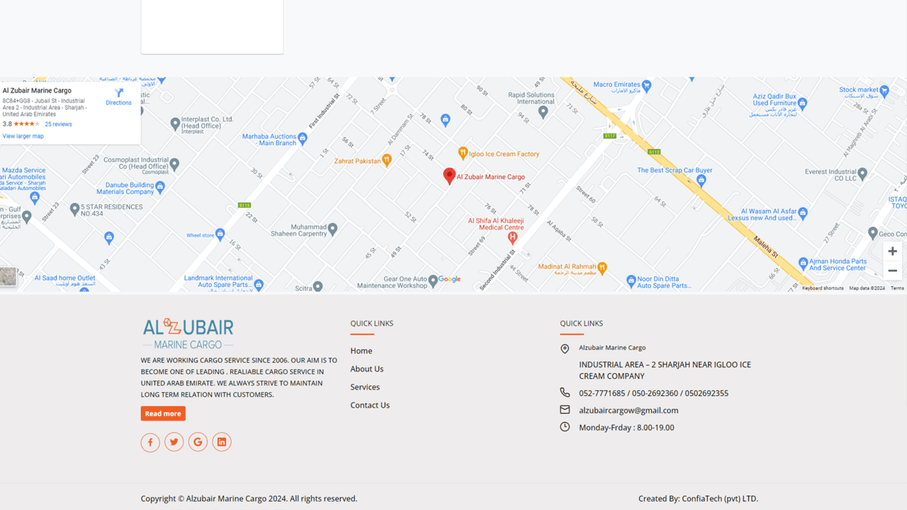 Alzubair Marine Cargo — screenshot 5