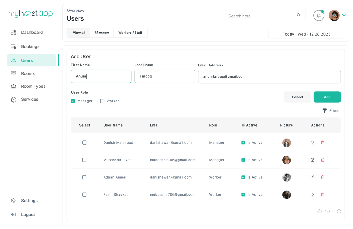 Host App — screenshot 7