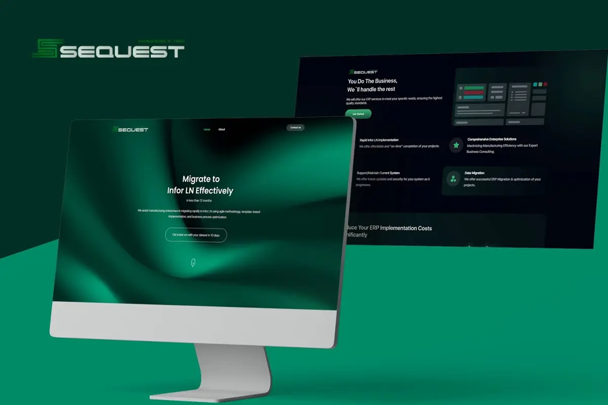 Sequest Consulting project preview